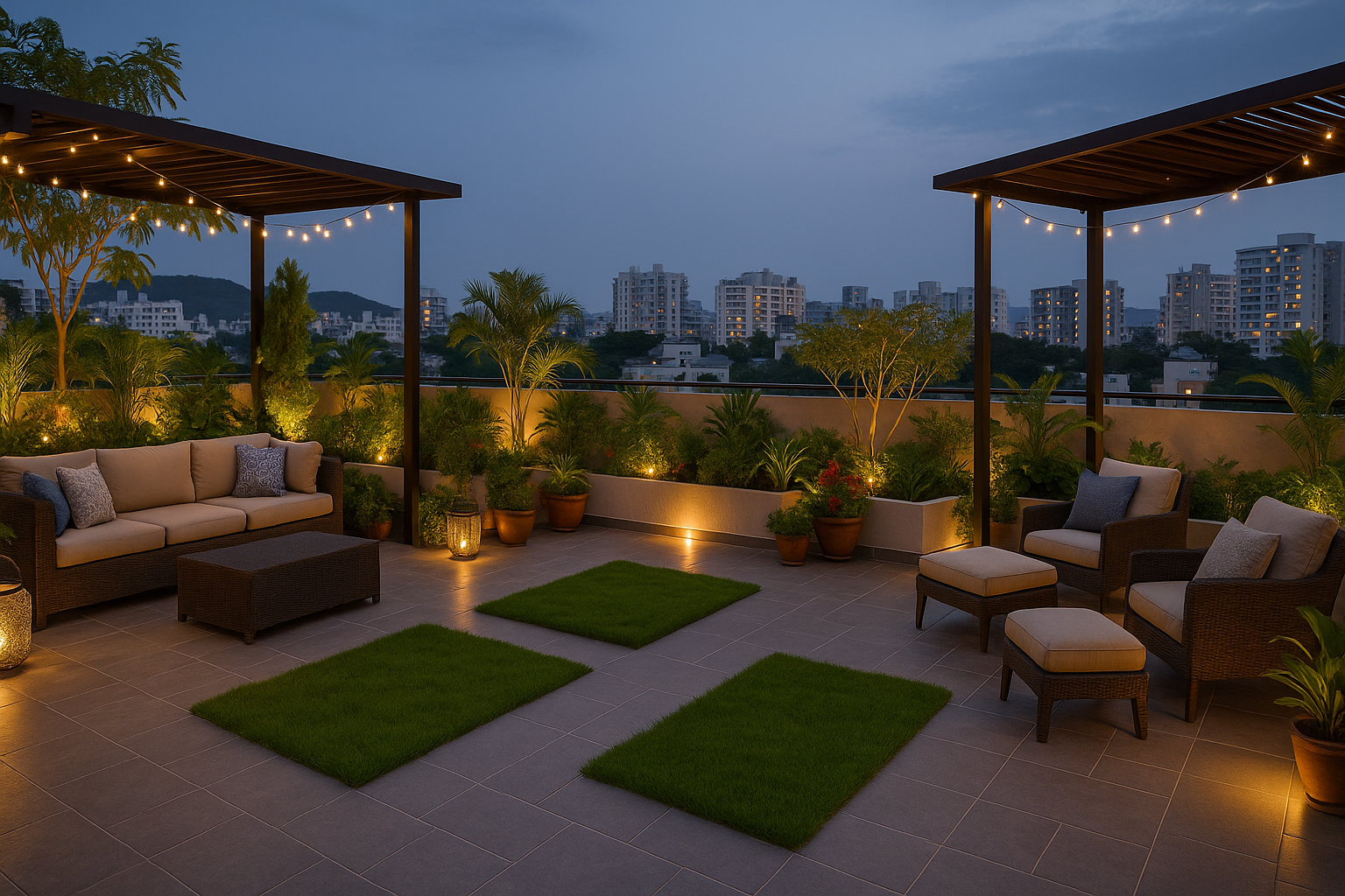Terrace Garden Landscapes