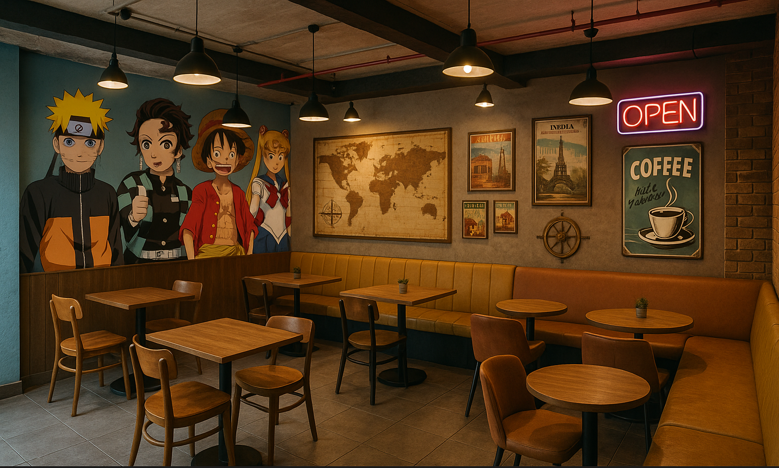 Themed Cafés