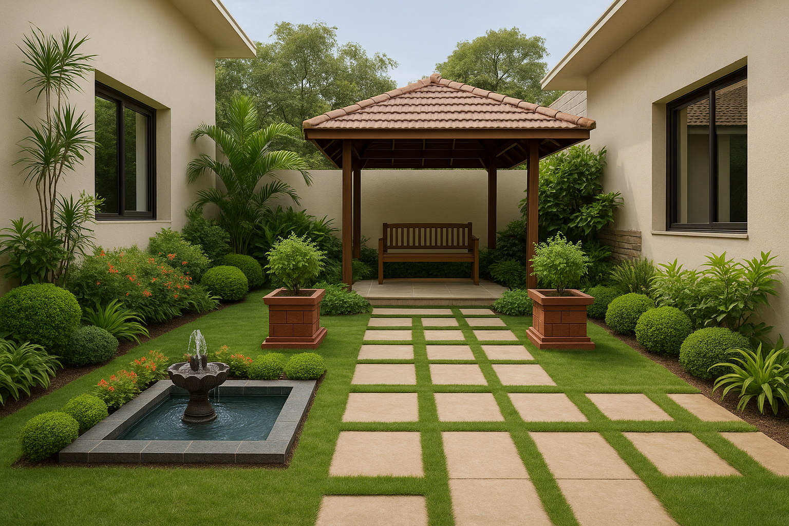 Vastu-Optimized Landscapes